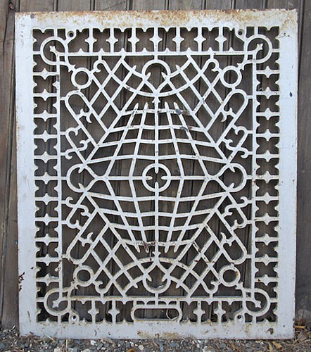 Vintage Cast Iron Floor Grate Recycling The Past Architectural
