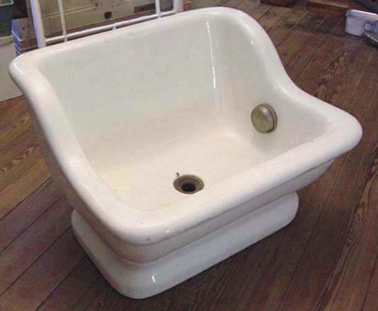 antique sitz bath